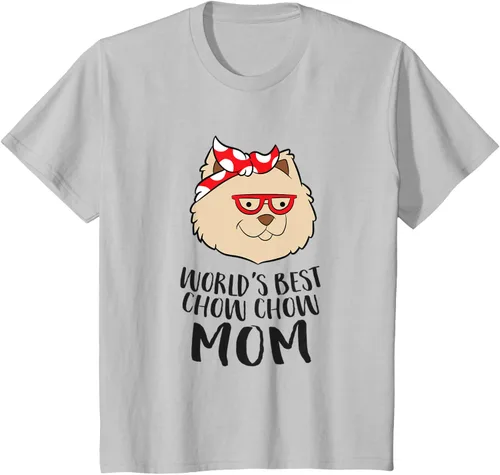 Vista 8 de World's Best Chow Chow mamá lindo Chow Chow perro mamá camiseta Blanco