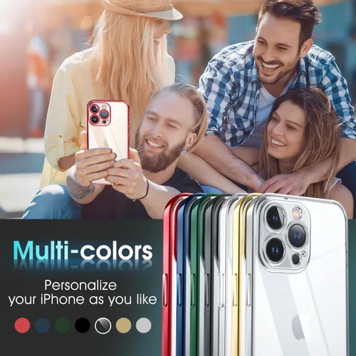 Vista 746 de Supdeal Funda cristalina transparente para iPhone 11, [No se amarillea] [Protección de la cámara] [Probado contra caídas de grado militar] Funda