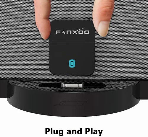 Vista 2 de DockPro Adaptador Bluetooth 5.3 de 30 pines para Bose Sounddock Adaptador de 30 pines a Lightning Bluetooth Compatible para estación de acoplamiento