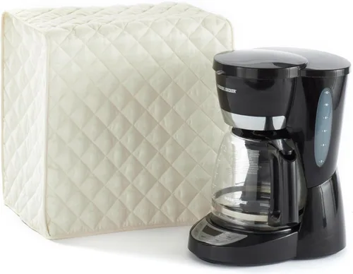 Vista 15 de Covermates Keepsakes - Funda para cafetera, protección contra el polvo, resistente a las manchas, lavable, funda para electrodomésticos, color negro