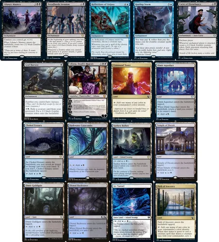 Vista 6 de Elite Zombie Commander Deck - El dios escarabajo - Dimir - Negro Azul - EDH - 100 cartas - Magic The Gathering Deck - Muy fuerte