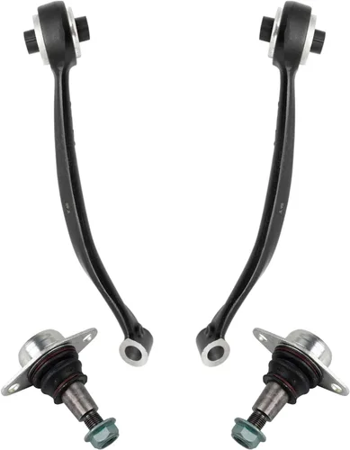Vista 94 de TRQ Brazo de control superior e inferior del lado del conductor y del pasajero con juego de rótulas compatible con Chevrolet GMC 89-02