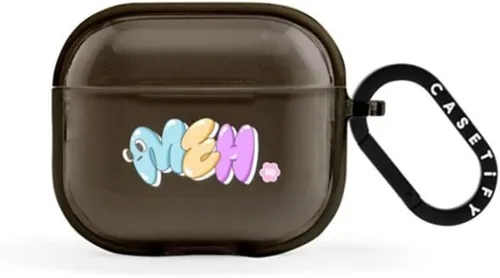 Vista 65 de CASETiFY Impact Airpods Pro (1ª/2ª) - Funda con anillo, color negro