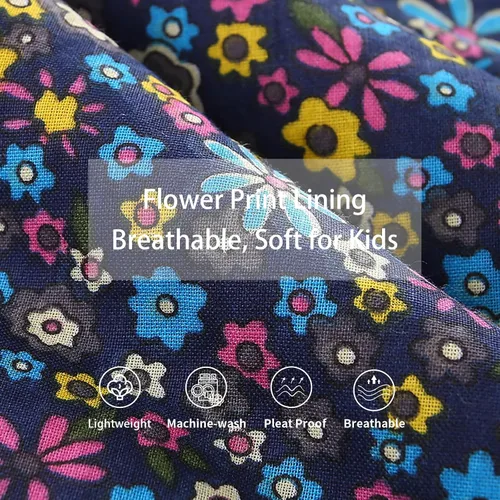Vista 5 de LittleSpring Chaleco acolchado de invierno para niñas, chaleco acolchado ligero, ropa de abrigo cálida