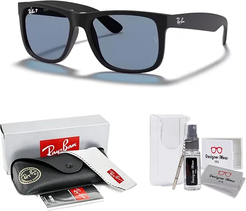 Vista 28 de Ray-Ban RB4165 JUSTIN Sunglasses For Men For Women+BUNDLE with ACCESSORY EYEWEAR KIT