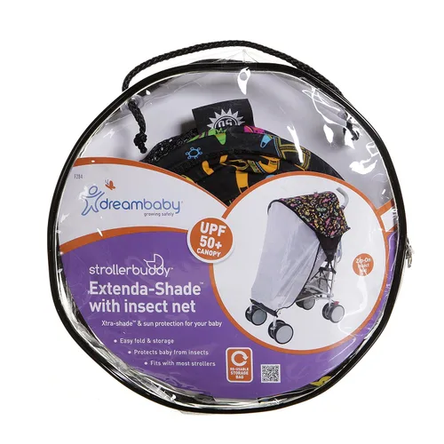 Vista 8 de Dreambaby Strollerbuddy - Sombra extendida con red para insectos