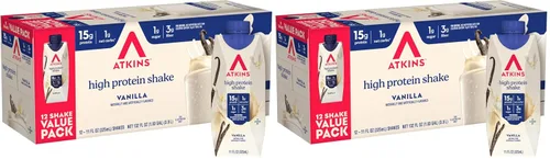 Vista 18 de Atkins Batido de proteína listo para beber, deliciosa leche con chocolate, sin gluten., 609309, 12