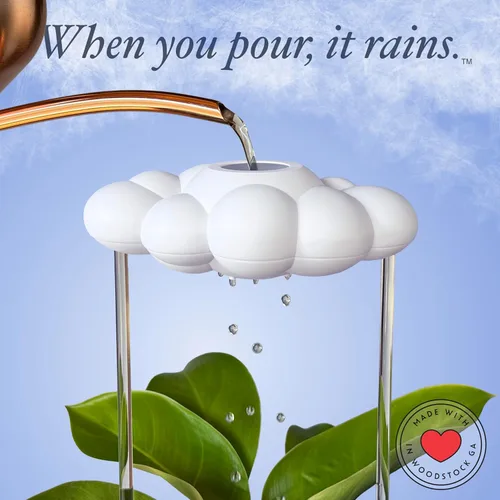 Vista 4 de La Nube Original de Lluvia Goteante para Plantas, Nube de Lluvia para Riego de Plantas, Regalos para Amantes de las Plantas, Regalos para Mujeres