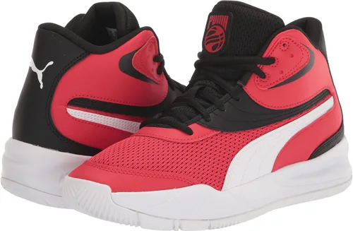 Vista 7 de PUMA Tenis unisex de baloncesto triple media para niños
