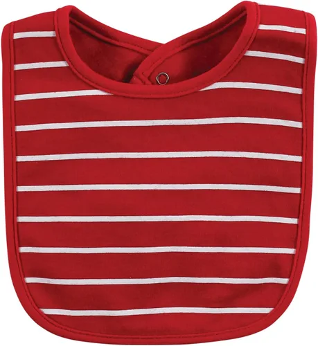 Vista 309 de Hudson Baby Conjunto de babero y calcetines unisex de algodón para bebé