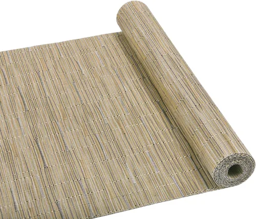 Vista 2 de SHACOS - Caminos de mesa de vinilo tejido, lavables, para uso en interiores o exteriores, fáciles de limpiar