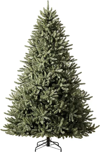 Vista 12 de Balsam Hill árbol de Navidad artificial, tradicional y prémium preiluminado, de 6.5 pies, pícea azul clásica con luces LED transparentes, bolsa