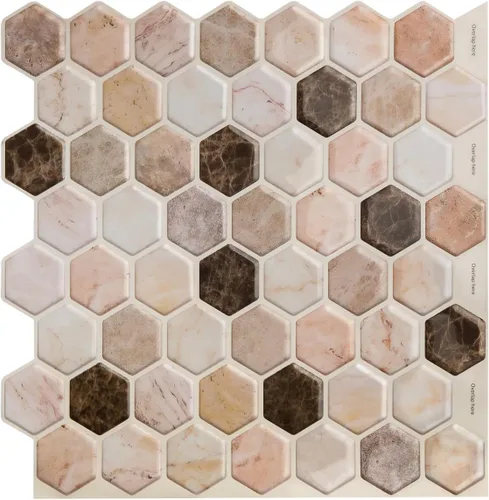 Vista 7 de Azulejo 3D para despegar y pegar