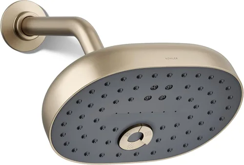 Vista 18 de Kohler 26290-G-BL Statement® Cabezal de ducha de tres funciones, 1.75 gpm, negro mate