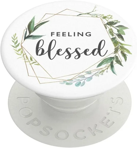 Vista 13 de PopSockets - Agarre para teléfono con soporte expandible, agarre adhesivo - Tidepool Candy Cane Lane