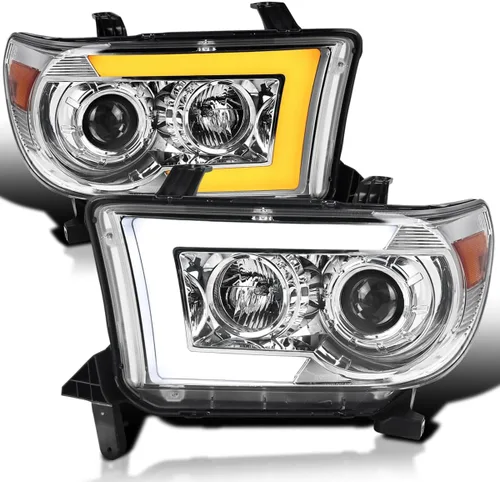 Vista 9 de SPEC-D TUNING - Faros delanteros negros para proyector