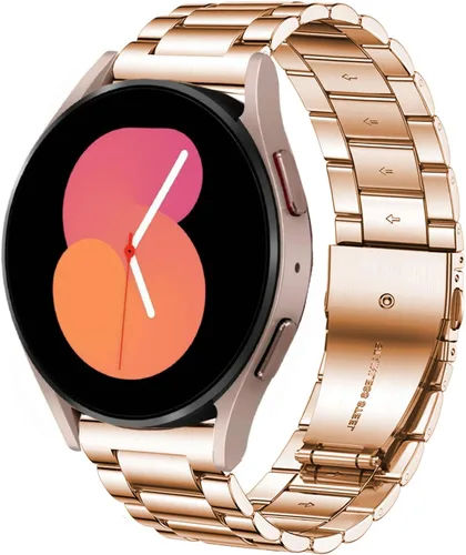 Vista 26 de DEALELE - Correas compatibles con Samsung Galaxy Watch 7 / FE / 6/6 Classic / 5/5 Pro / 4/4 Classic/Galaxy 3 de 41 mm, correa de repuesto de metal