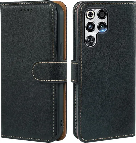 Vista 41 de Funda tipo cartera para Motorola Moto G Power 2026/2025, con bloqueo RFID, de piel sintética, para Moto G Power 2026, cierre magnético, tarjetero