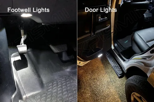 Vista 6 de Xpismii Kit de luz LED interior Sequoia blanca de 18 piezas de 6000 K de repuesto para Toyota Sequoia 2001 2002 2003 2004 2005 2006 2007