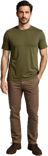 Vista 13 de Camiseta para hombre, sin encogimiento, suave, ajustada, de primera calidad, 100% algodón Supima
