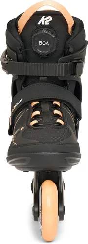 Vista 5 de K2 Alexis 80 BOA Negro/Rosa Mujeres Patines en línea
