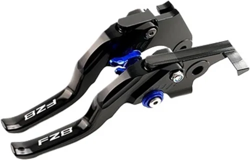 Vista 8 de 2025 New Brake Clutch Lever Motorcycle CNC Adjustable Brake Clutch Levers Compatible with Yamaha FZ8 FZ 8 Fz8 FAZER 2011-2015(Long Black)