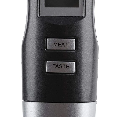 Vista 4 de Termómetro de parrilla tenedor, alarma de sonido Tenedor de cocina digital, para barbacoa, barbacoa, tenedor, carne, tenedor