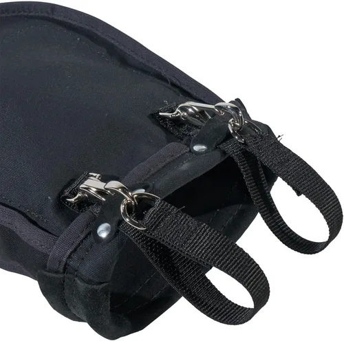 Vista 5 de Klein Tools 51A Bolsa de herramientas, bolsa de utilidad para transportar tuercas y tornillos, con bolsillo interior, lienzo No. 10, 9 x 3.5 x 10