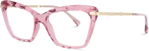 Vista 2 de Zeelool Gafas de bloqueo de luz azul ojo de gato de cristal para mujer Juliet VFP0270