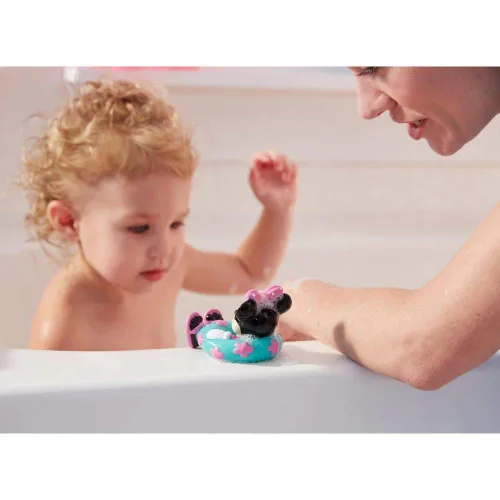 Vista 4 de The First Years Disney Minnie Mouse Squirties Juguetes de Baño para Bebé - Juguetes Blandos para Niños Pequeños para Baño, Piscina y Uso Diario - 3