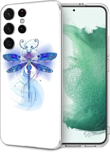 Vista 9 de Funda compatible con Samsung Galaxy S22 Ultra, colorida funda estética de caballo suave TPU a la moda, delgada, a prueba de golpes, fundas Caballo
