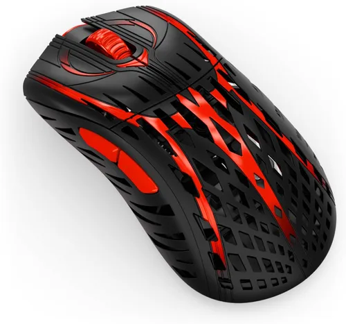 Vista 5 de PWNAGE Stormbreaker v3 - Ratón inalámbrico de magnesio para juegos de 8 kHz - 1.76 oz Ultraligero Esports Pro Gamer Flawless Professional PAW3950