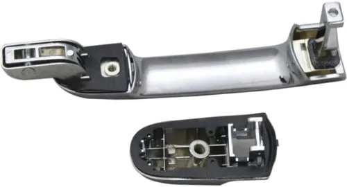 Vista 5 de Para Hyundai Accent 2006-2011 Manija de puerta exterior trasera, lado del conductor cromado Trim: GLS