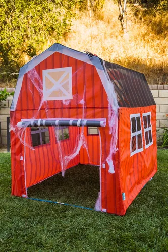 Vista 20 de Pacific Play Tents 60810 Barnyard Playhouse Carpa, 48 x 38 x 48 pulgadas, Multi