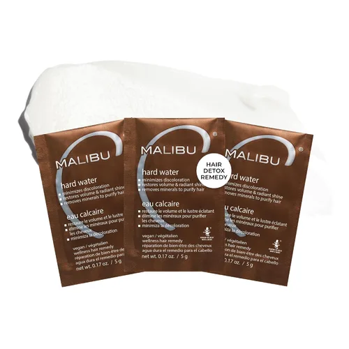 Vista 9 de Malibu C Remedio capilar Hard Water Wellness (1 paquete) – Elimina los depósitos de agua dura y las impurezas del cabello – Contiene complejo