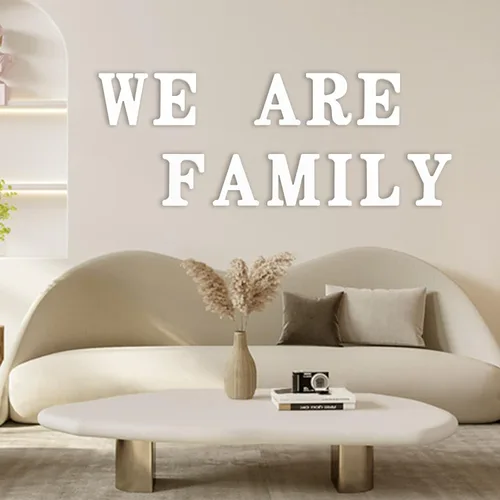 Vista 6 de Letras de madera blancas 3D de 4 pulgadas, letras del alfabeto de madera sin terminar para decoración de pared, manualidades de madera, letras