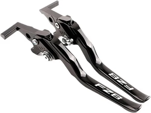 Vista 11 de 2025 New Brake Clutch Lever Motorcycle CNC Adjustable Brake Clutch Levers Compatible with Yamaha FZ8 FZ 8 Fz8 FAZER 2011-2015(Long Black)
