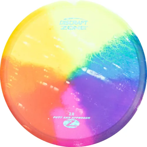 Vista 2 de Discraft Fly Dye Z Zone - Disco de golf de 6.10-6.14 oz