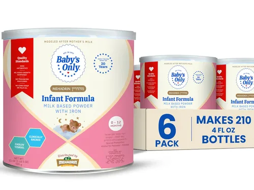 Vista 10 de Baby's Only Baby Formula - Fórmula infantil de nutrición completa, polvo a base de leche con hierro, vitamina E, vitamina D, fórmula infantil fácil