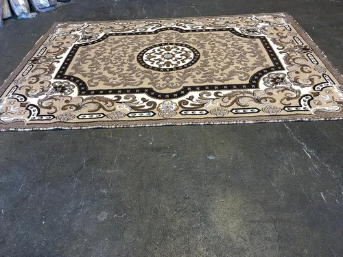 Vista 8 de Alfombra tradicional persa Kingdom Berber Beige Design D123 (8 pies X 10 pies)