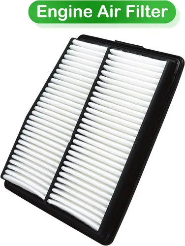 Vista 9 de Filtro de aire de motor 28113-L5100 compatible con Hyundai Sonata 2020-2023 Hyundai Santa Fe 2021-2023 Hyundai Tucson 2021-2023 Kia Sorento 2023 Kia
