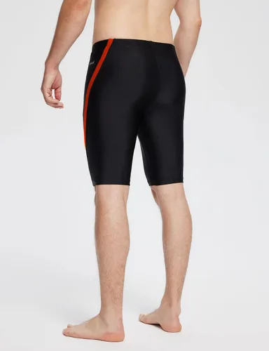 Vista 6 de baleaf Hombres Natación Jammer Atlético Natación Traje de baño Competencia Entrenamiento Equipo Traje de baño Lap Racing Negro