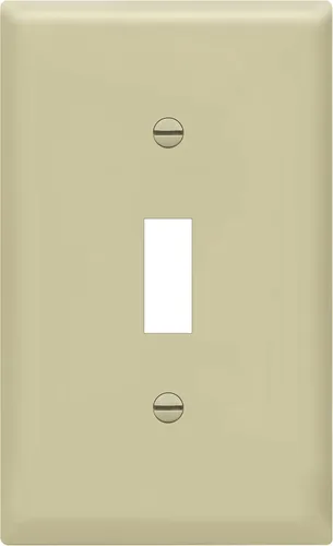 Vista 12 de ENERLITES - Placa de pared con interruptor de palanca sin tornillos, cubierta de interruptor de luz segura para niños, tamaño estándar de 1 gancho