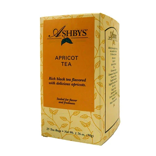 Vista 4 de Ashbys - Té descafeinado de albaricoque, 25 bolsas