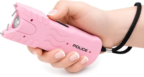 Vista 5 de POLICE Pistola paralizante para autodefensa 916 – Recargable de alto voltaje con linterna LED, compacta y resistente, seguridad personal