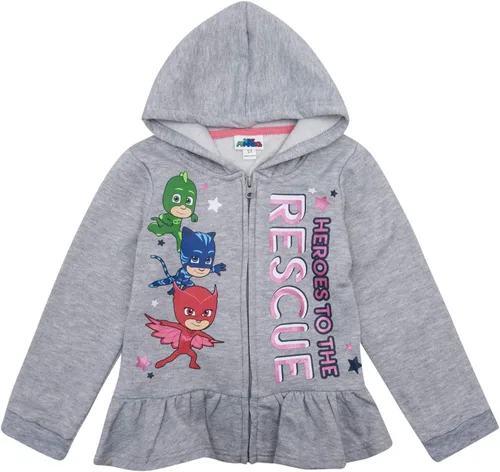 Vista 2 de PJ Masks - Conjunto de sudadera con capucha camiseta y pantalones de chándal para niñas