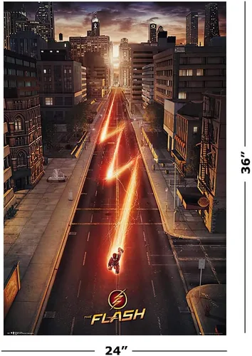Vista 2 de The Flash - Póster de una hoja de 24 x 36 pulgadas