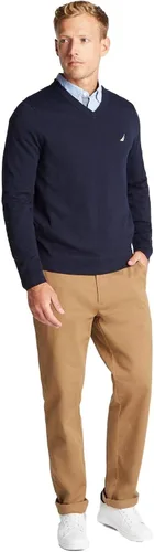 Vista 2 de Nautica - Sudadera con cuello en V para hombre