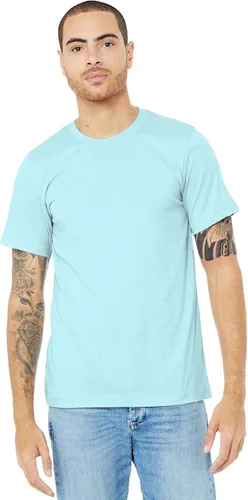 Vista 20 de Bella + Canvas Camiseta unisex de punto Heather CVC para adultos Gris jaspeado (Athletic Heather Gray)