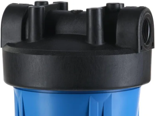 Vista 2 de Hydronix HF45-20BLBK10 Carcasa del filtro de agua 20" - 1" puertos